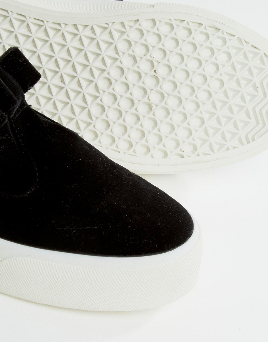 asos womens black trainers