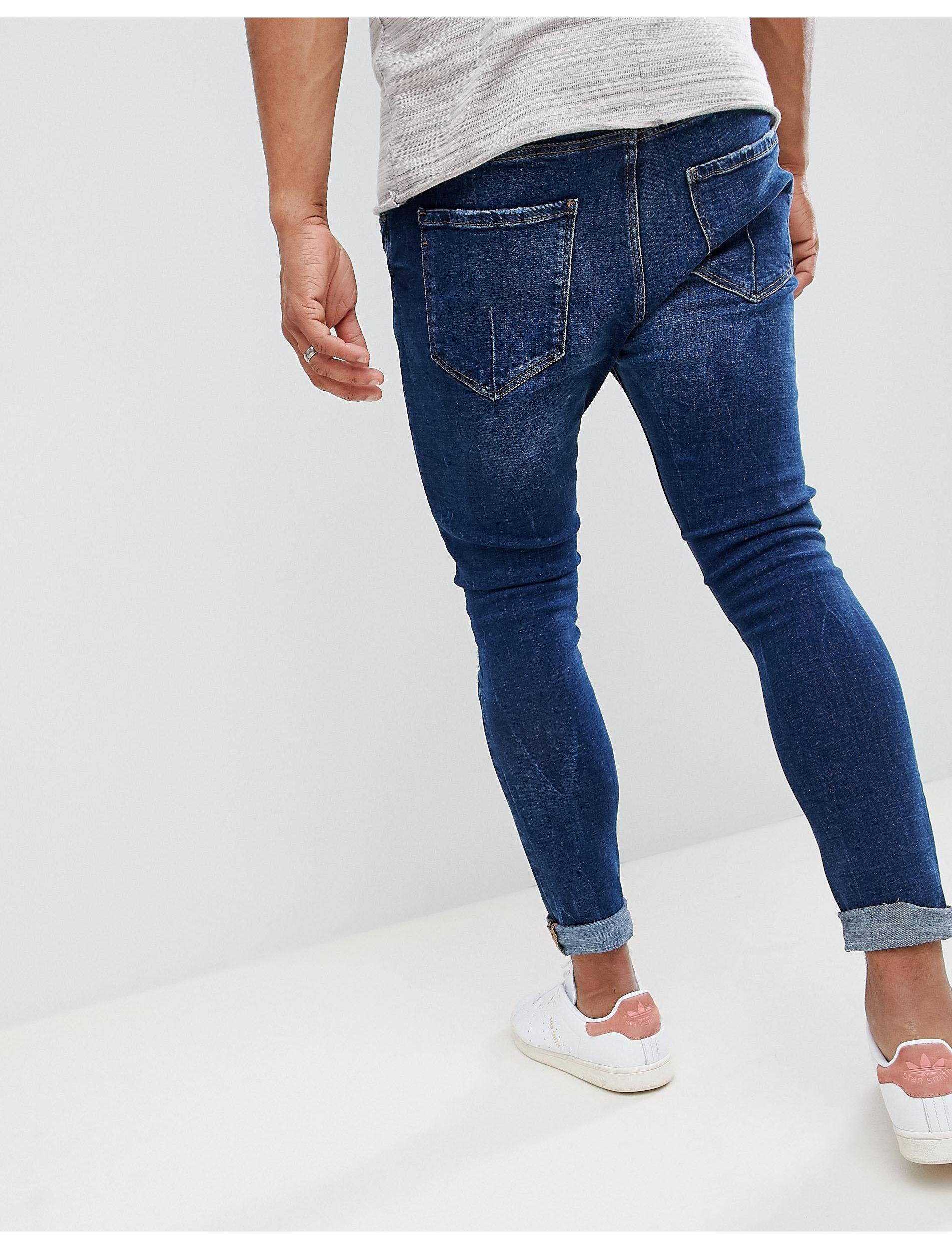 Vaqueros super skinny online hombre bershka