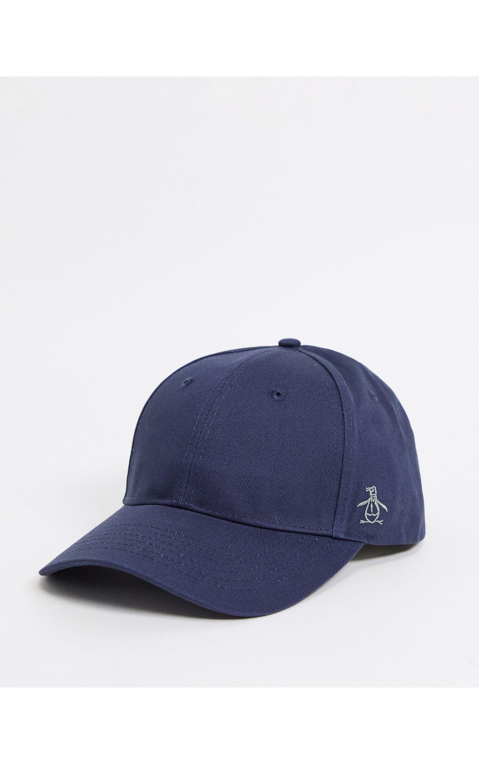 Original Penguin Penguin Cap in Blue for Men | Lyst