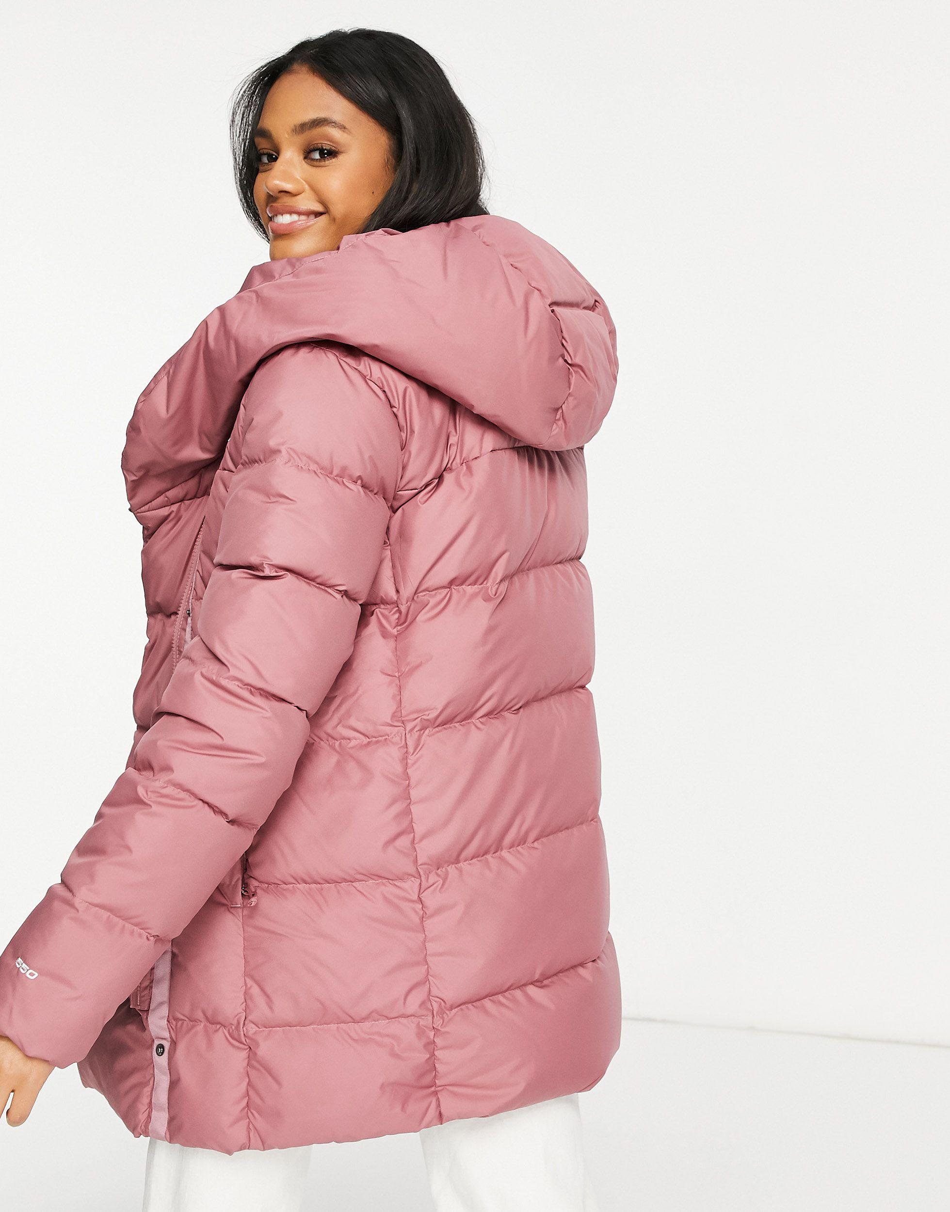 The North Face Bagley Down Jacket in Pink | Lyst