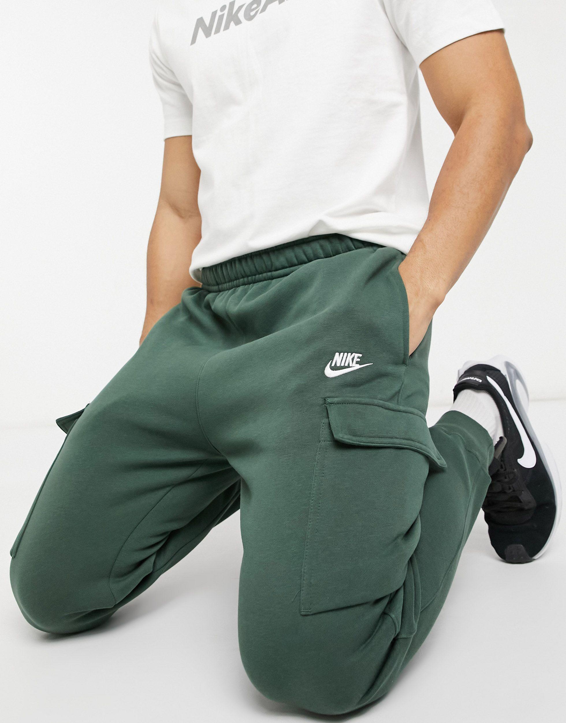 mens khaki nike joggers