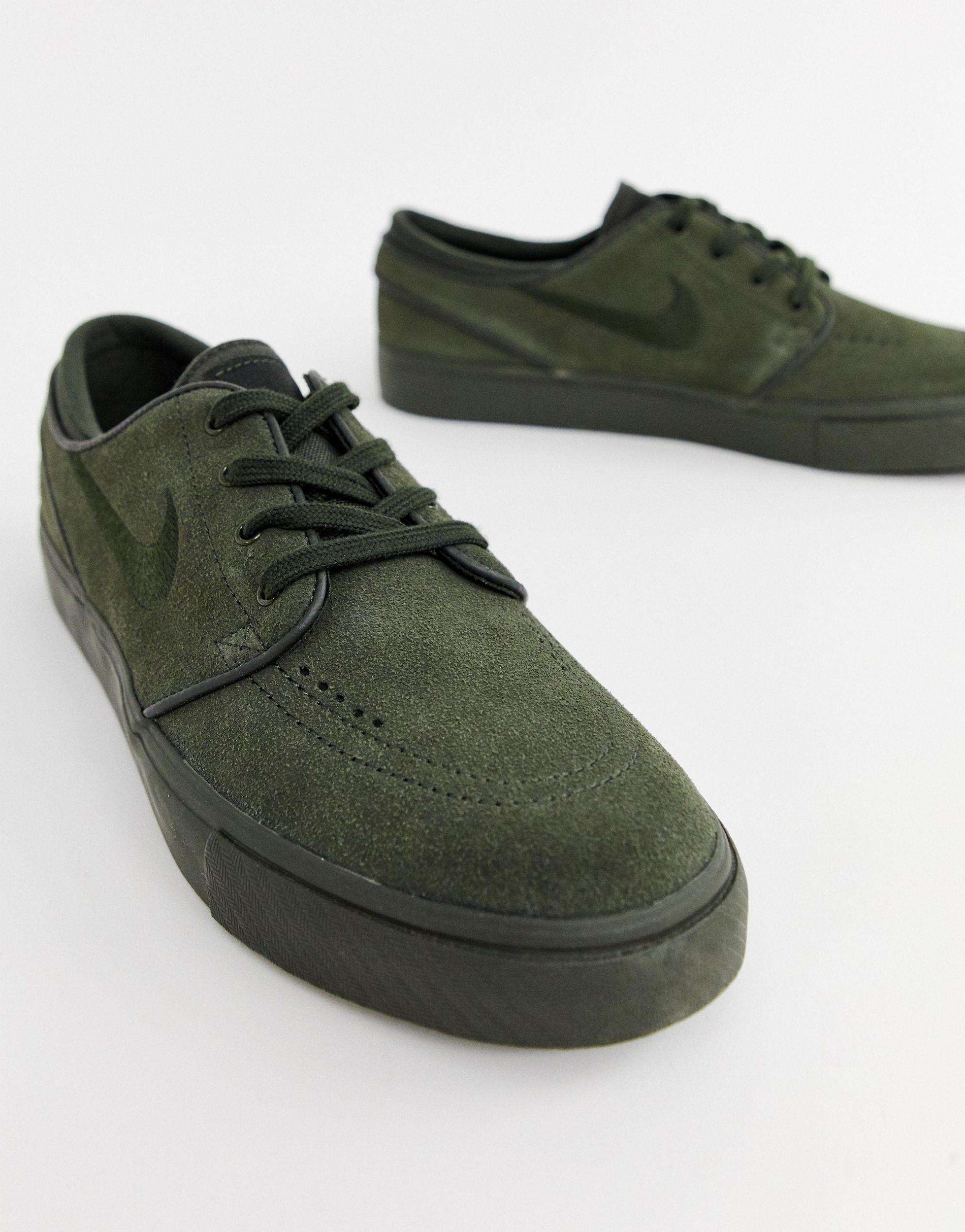 Typisch stijl atmosfeer Nike Zoom Stefan Janoski Sneakers in Green for Men | Lyst