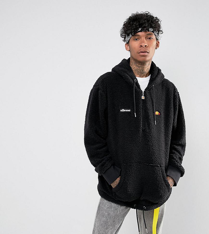 oversized borg hoodie