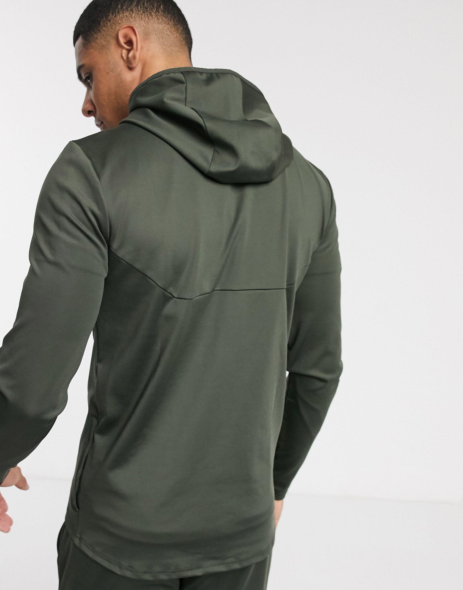 ASOS 4505 Synthetic Icon Muscle Training Hoodie-green for Men - Lyst