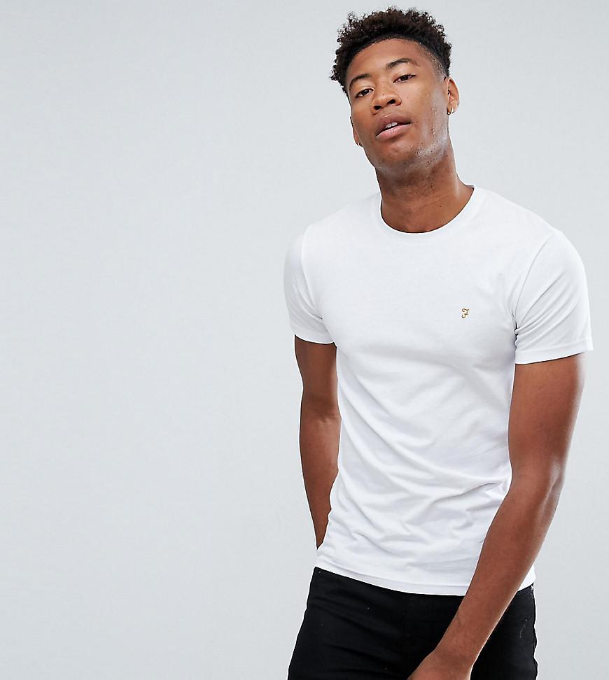 Tall Farris Slim Fit T-shirt In White for | Lyst