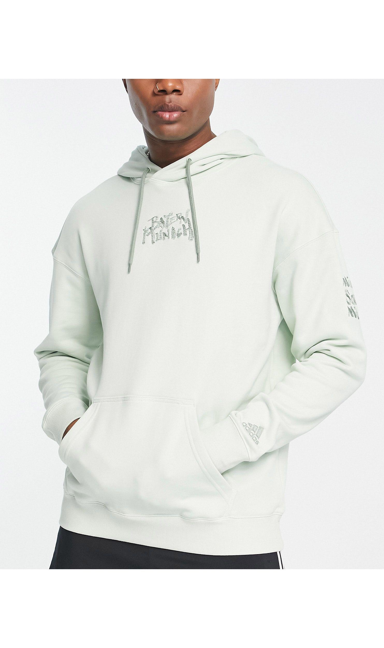 Adidas football - fc bayern munich - sweat à capuche - clair adidas  Originals pour homme en coloris Blanc | Lyst