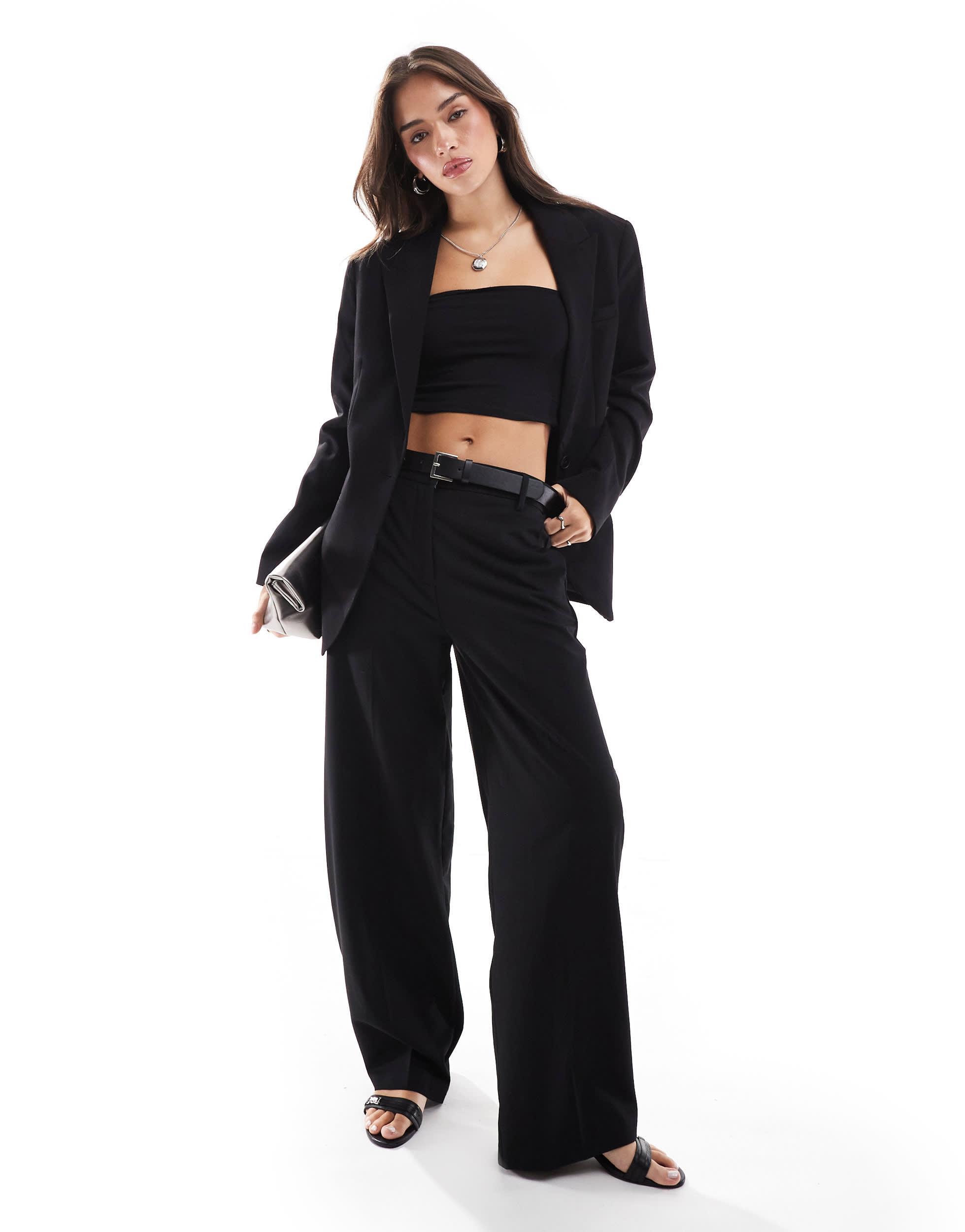 Pantalons Bleu Bershka pour femme Lyst