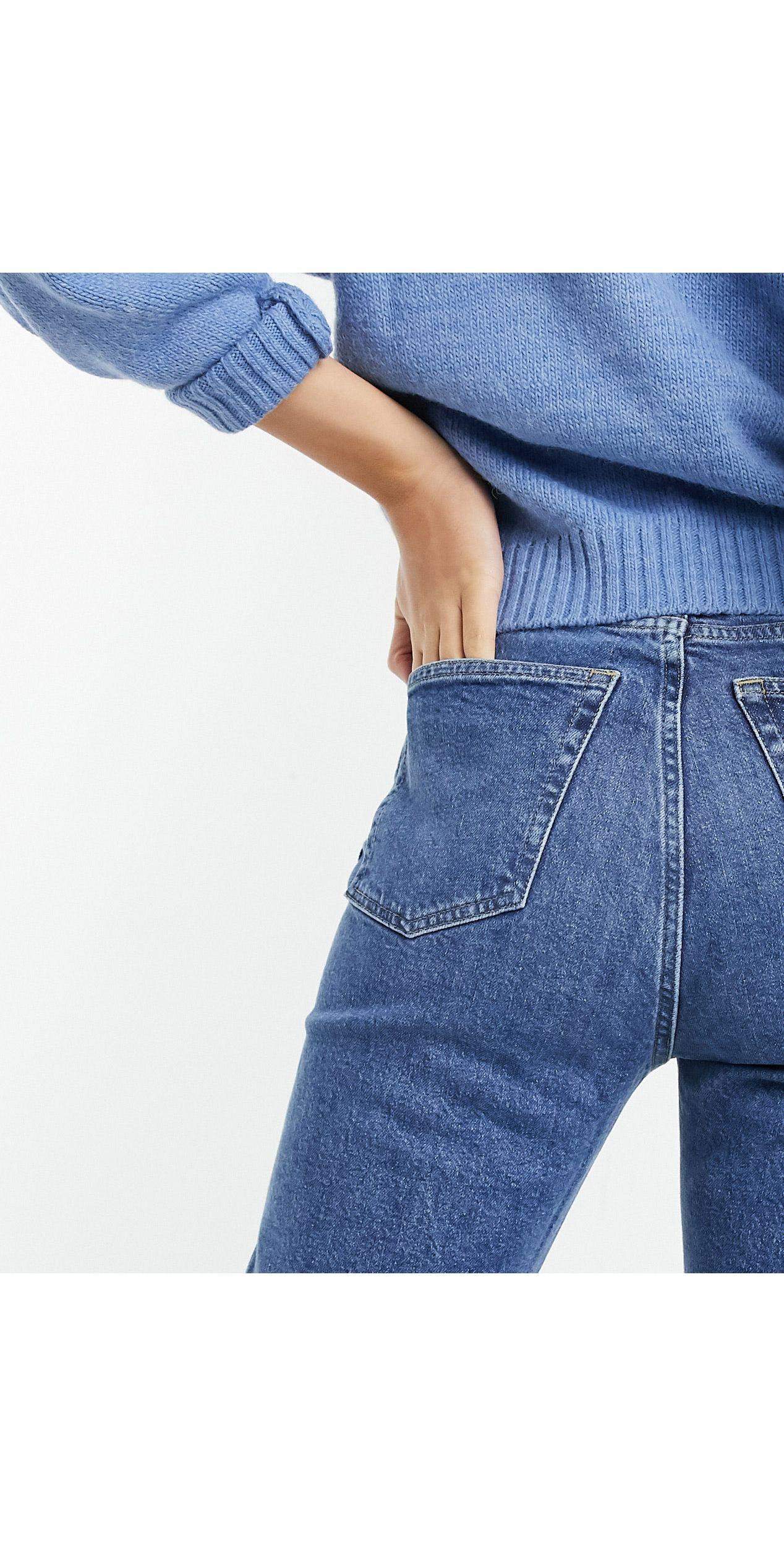 Crush Cotton Kick Flare Jeans 