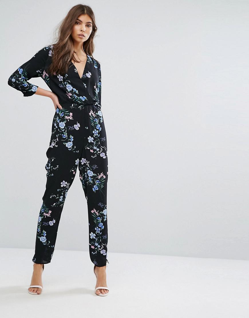 lipsy floral playsuit