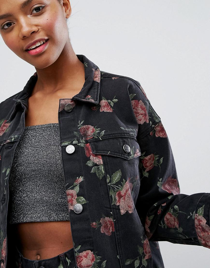 monki classic denim jacket