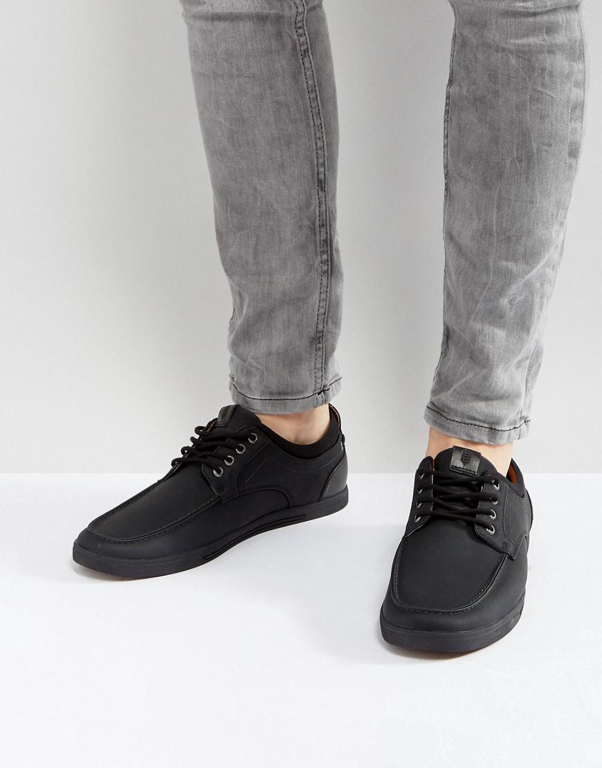 Call It Spring Fabiano Boat Shoes In Black for Men | Lyst