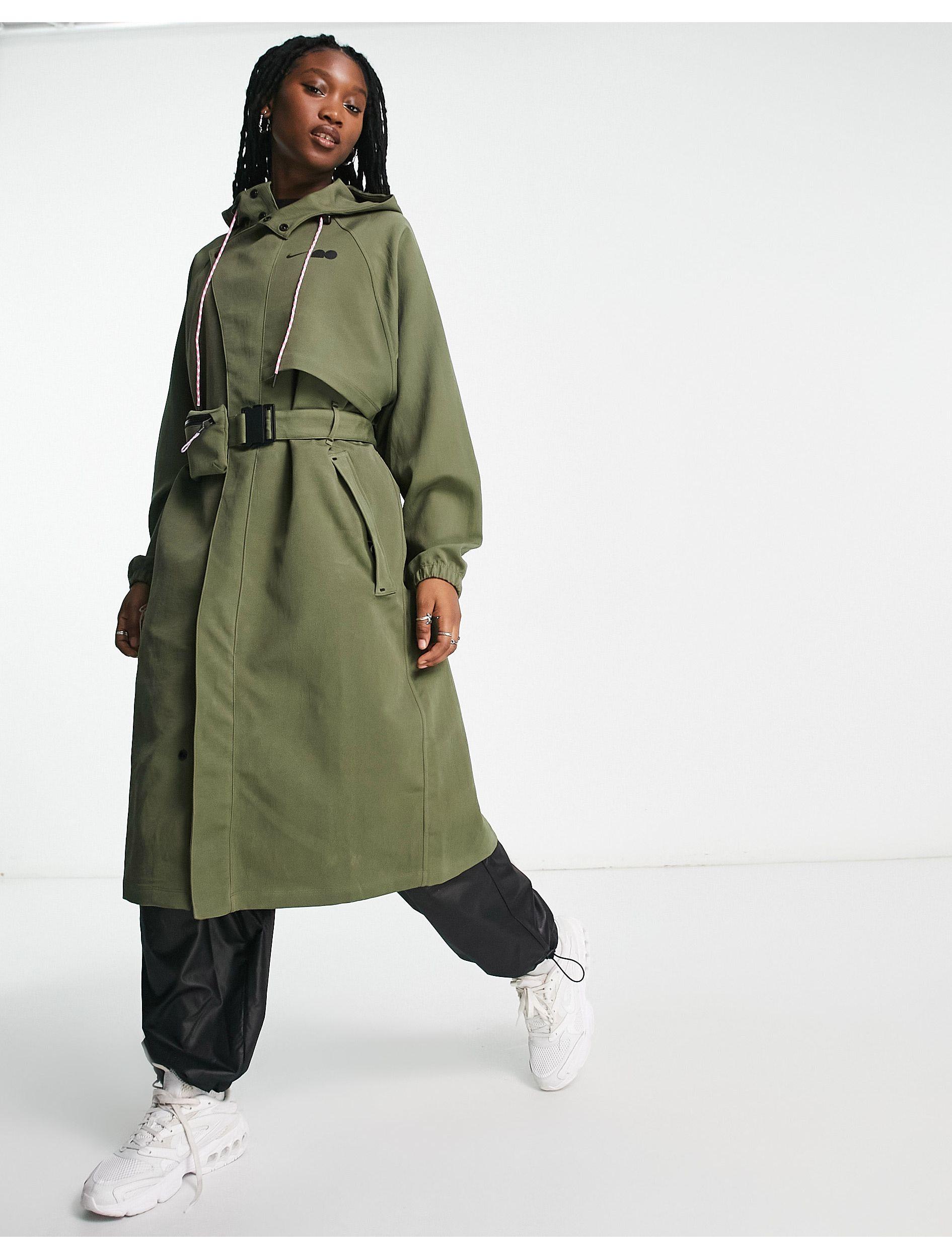 Nike – naomi osaka – parka in Grün | Lyst DE