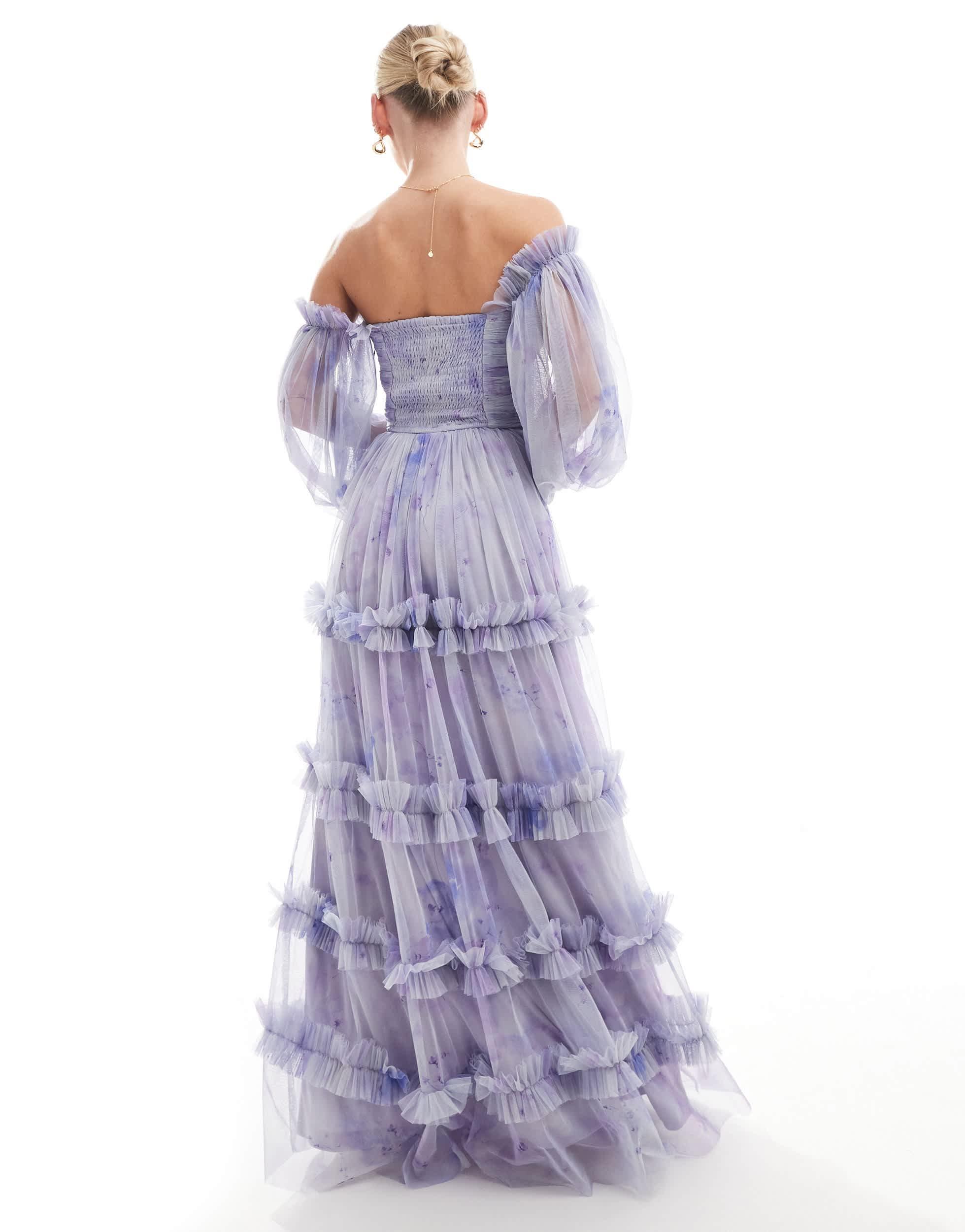 Purple LACE & BEADS Dresses for Women | Lyst