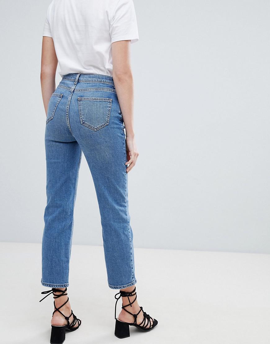 Denim Harlow Straight Leg Crop Jean 