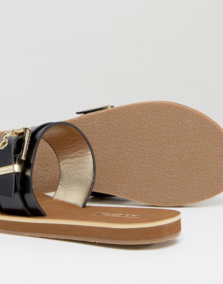 aldo two strap sandals