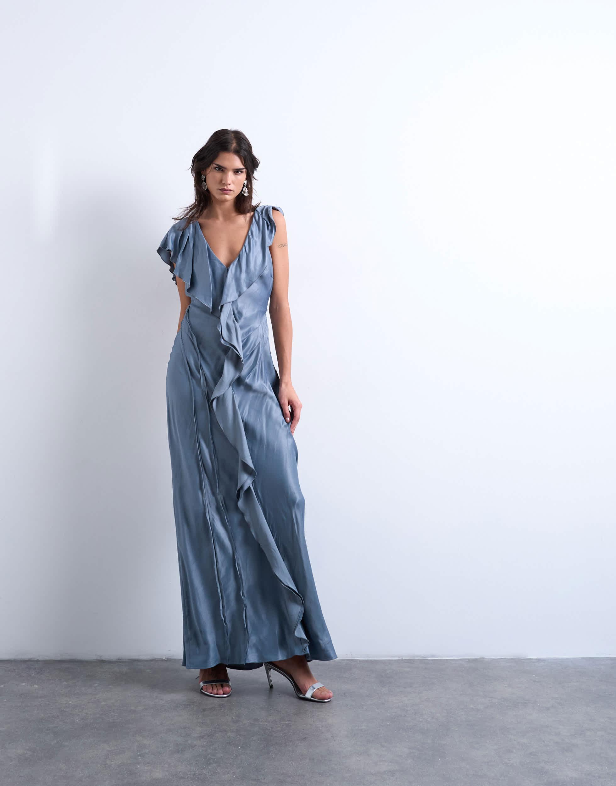 Robes longues TOPSHOP femme à partir de 53 € Lyst