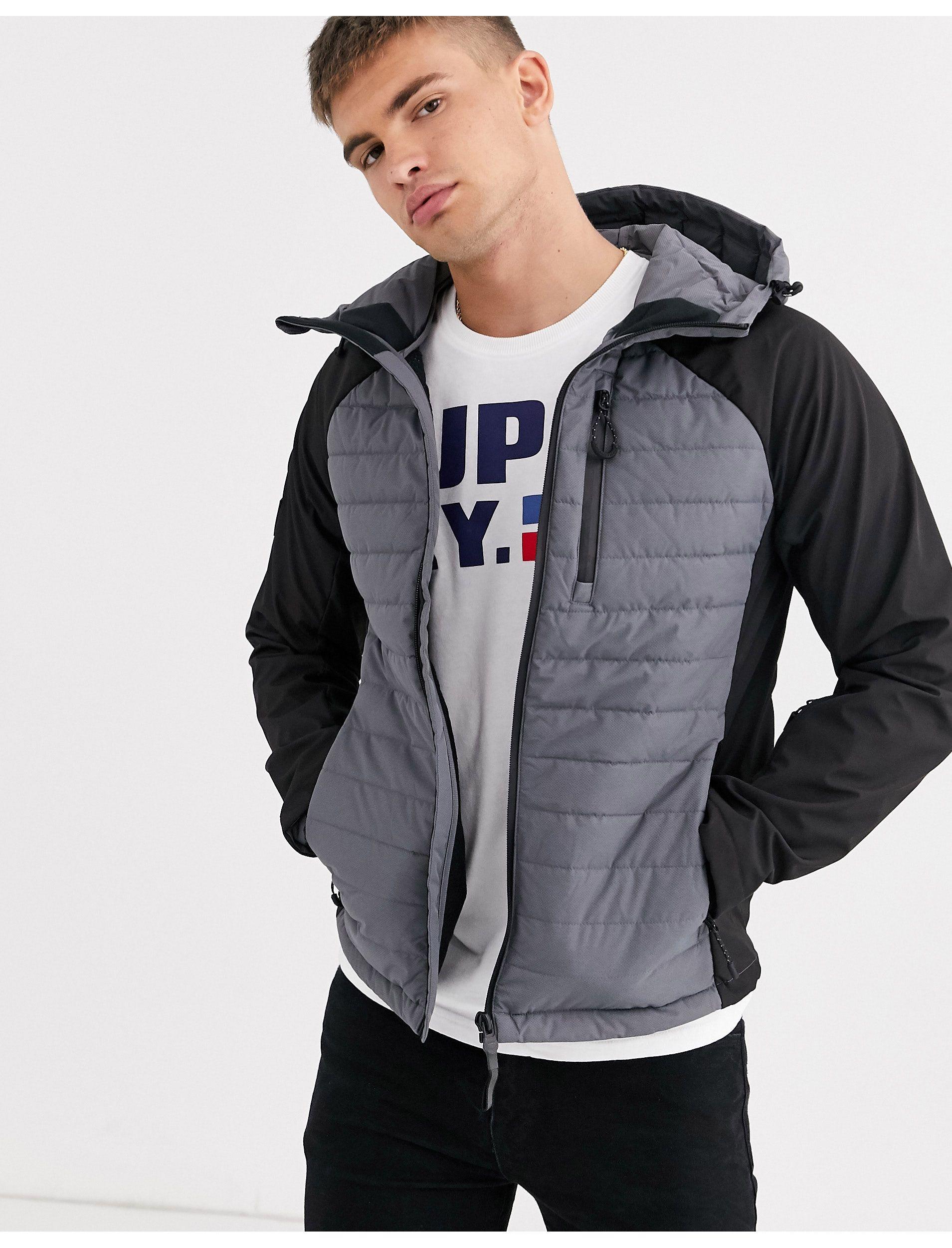 kiso padded racer jacket