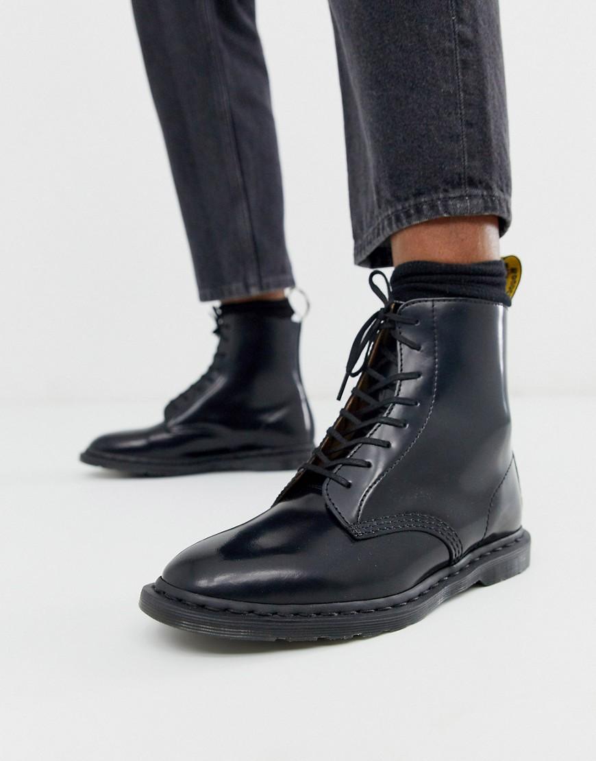 Dr. Martens Winchester Ii Polished Smooth Leather Lace Up Boots in 