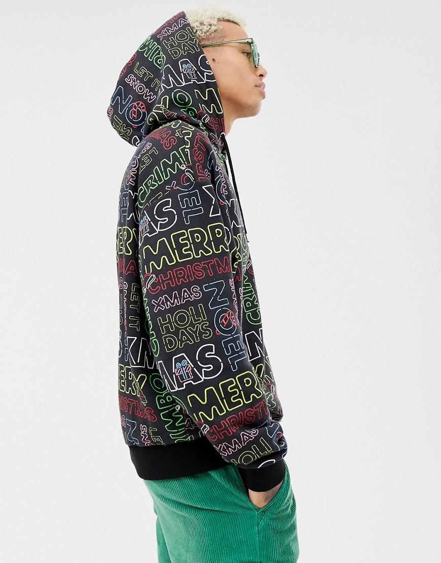 oversized christmas hoodie