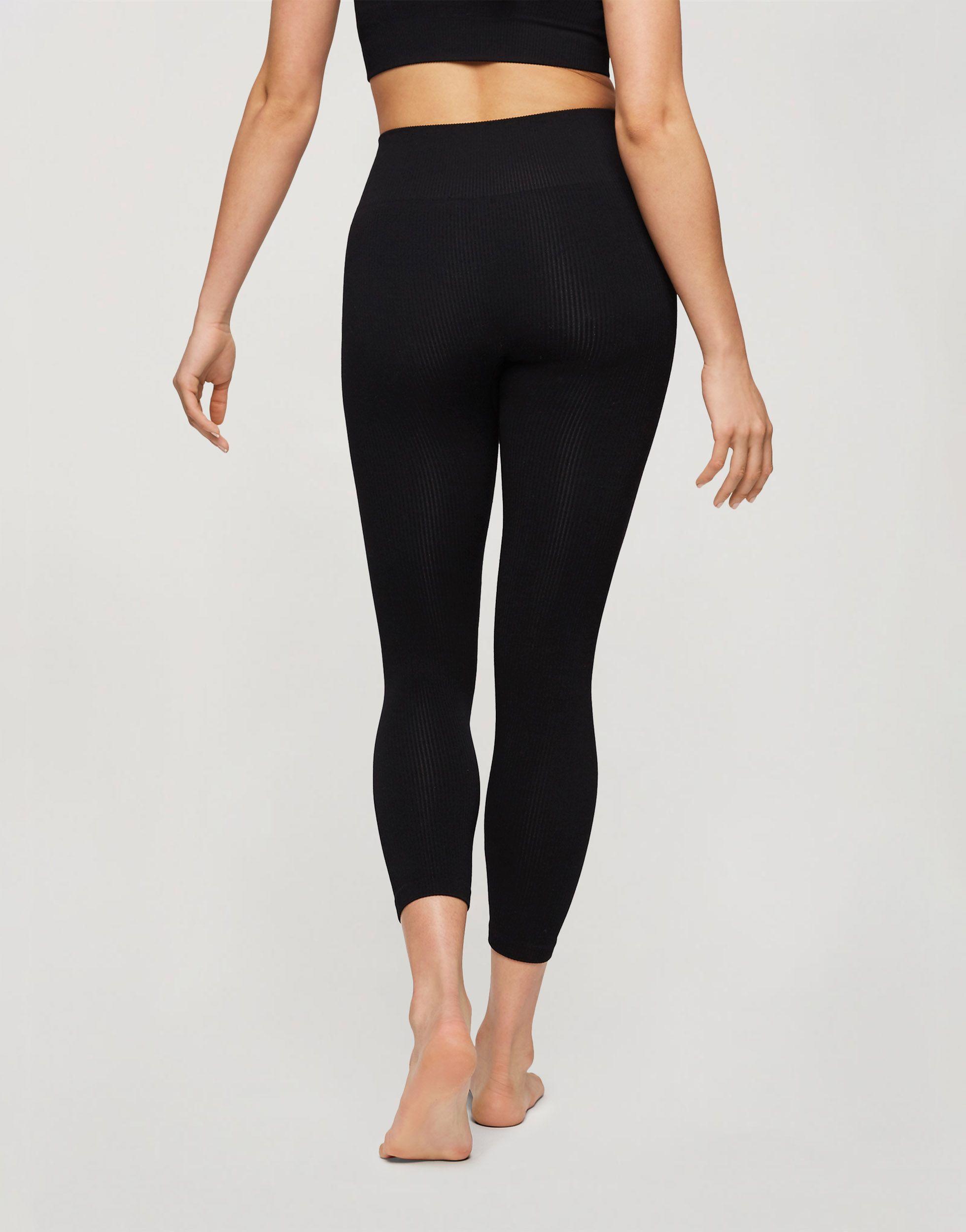Miss Selfridge Hiit Black Ribbed 