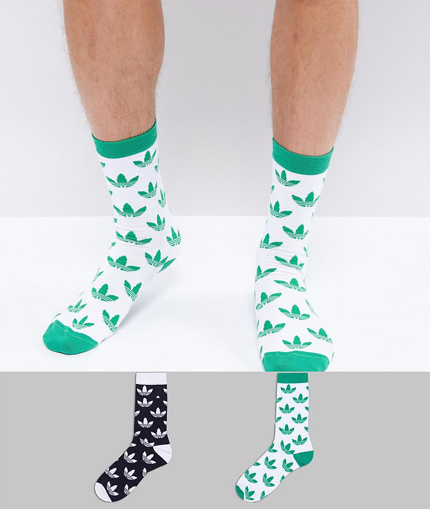 adidas originals socks green