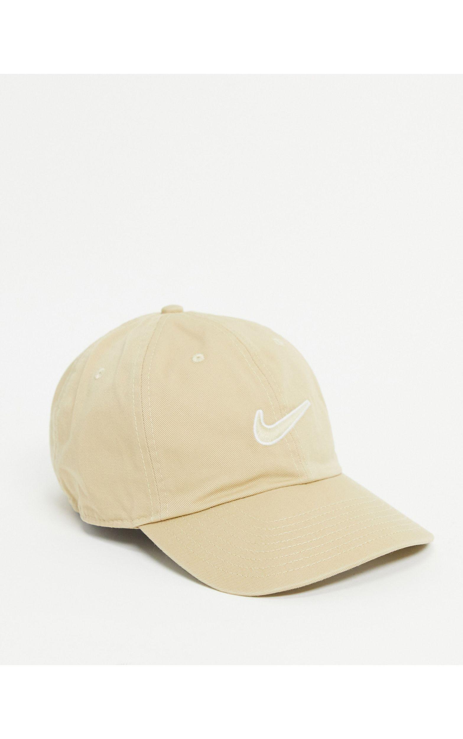 H86 - casquette délavée à logo virgule - sable Nike pour homme en coloris  Neutre | Lyst