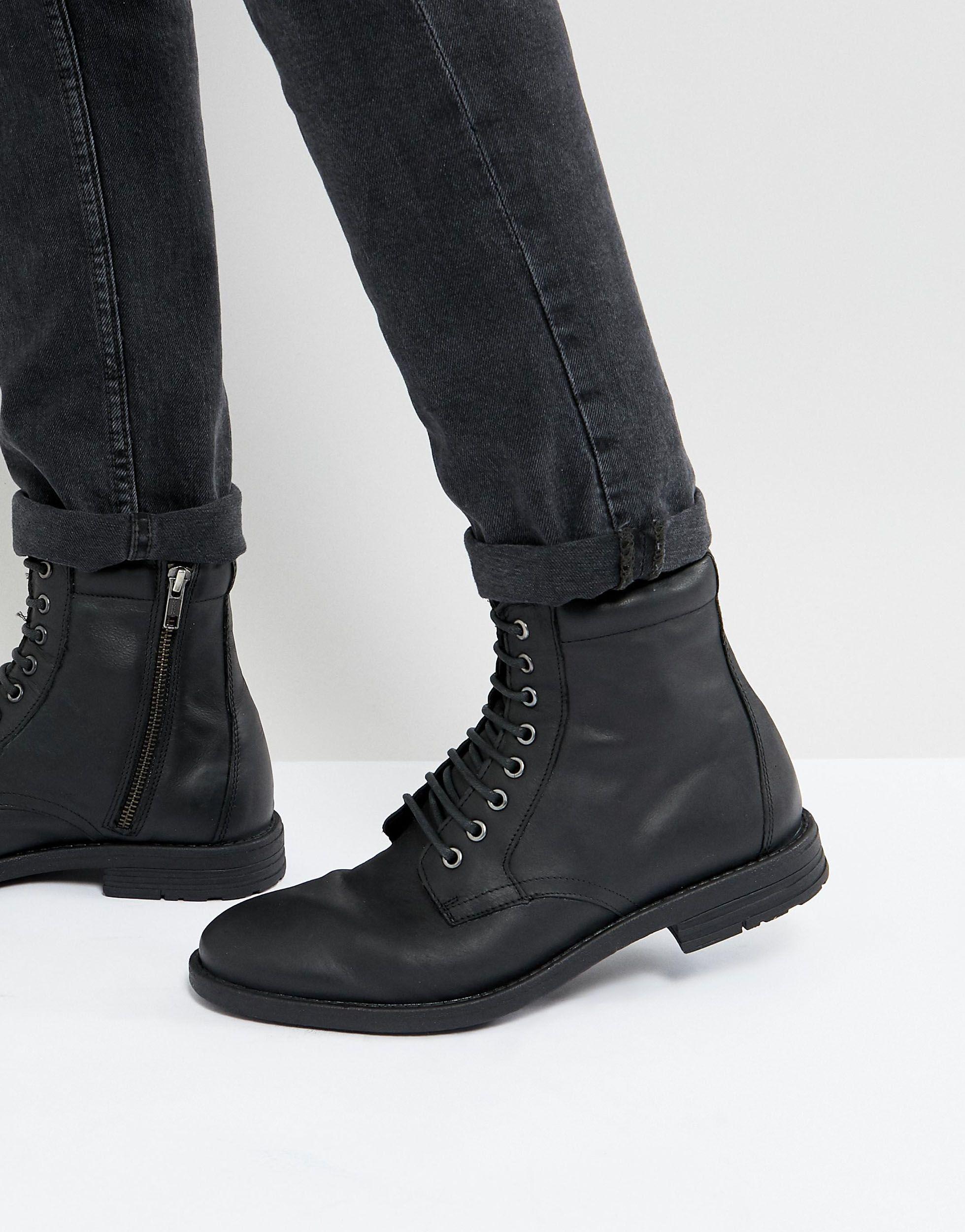 kurt lace up booties