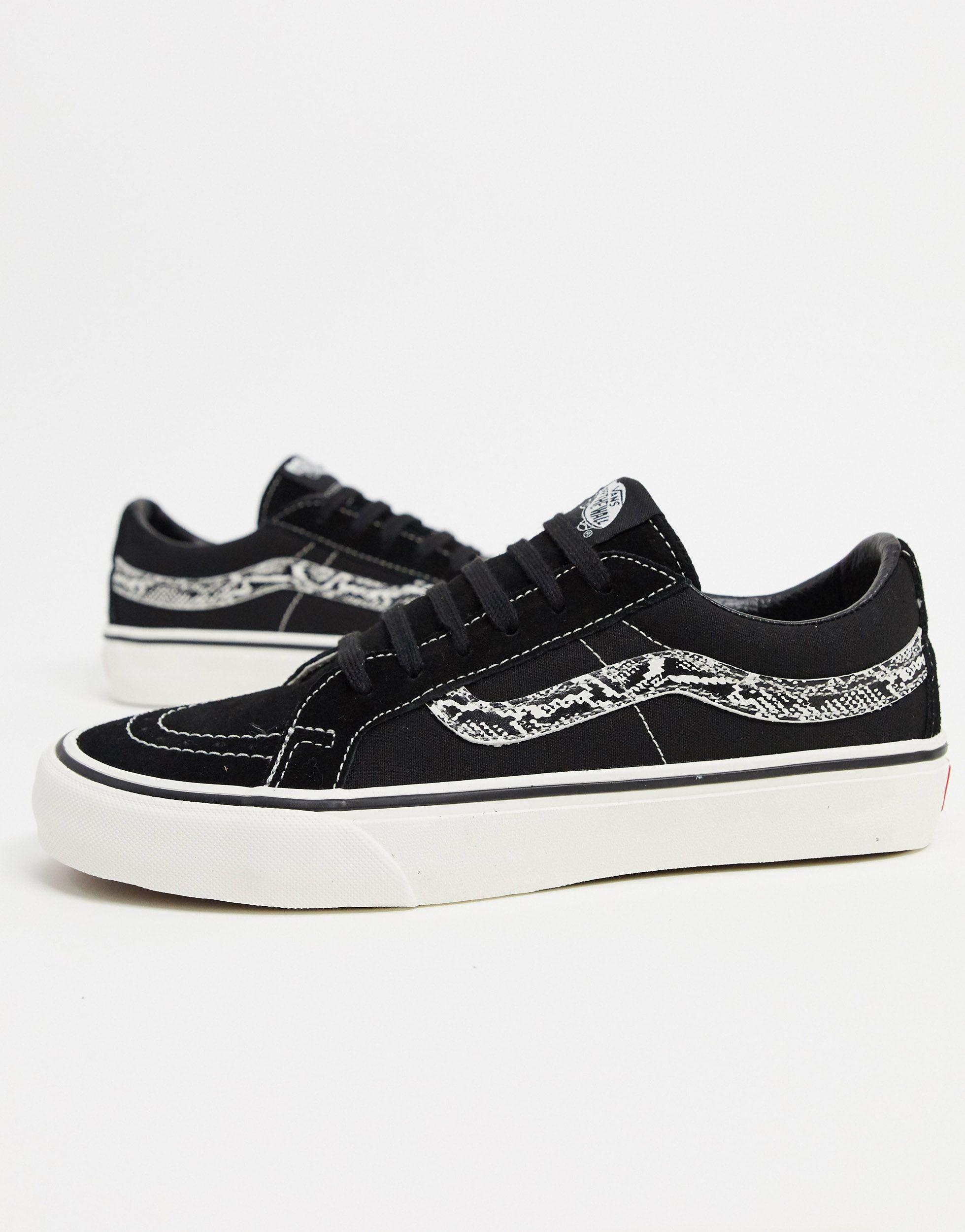 Vans Ua Low Reissue - Old Skool - Sneakers Met Slangenprint in het Zwart -  Lyst