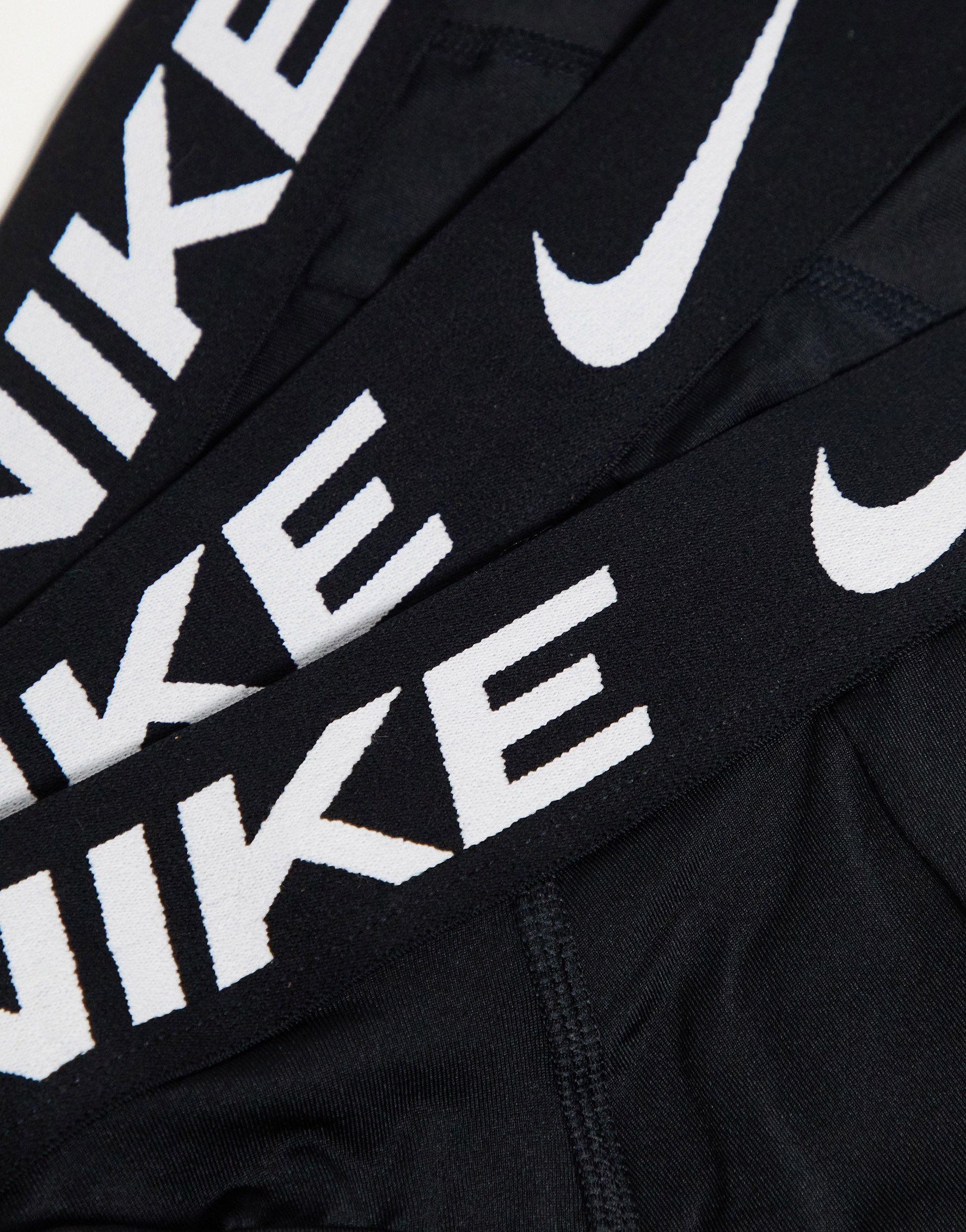 Nike Dri-fit Essential Micro 3 Pack Hip Briefs in Black for Men | Lyst