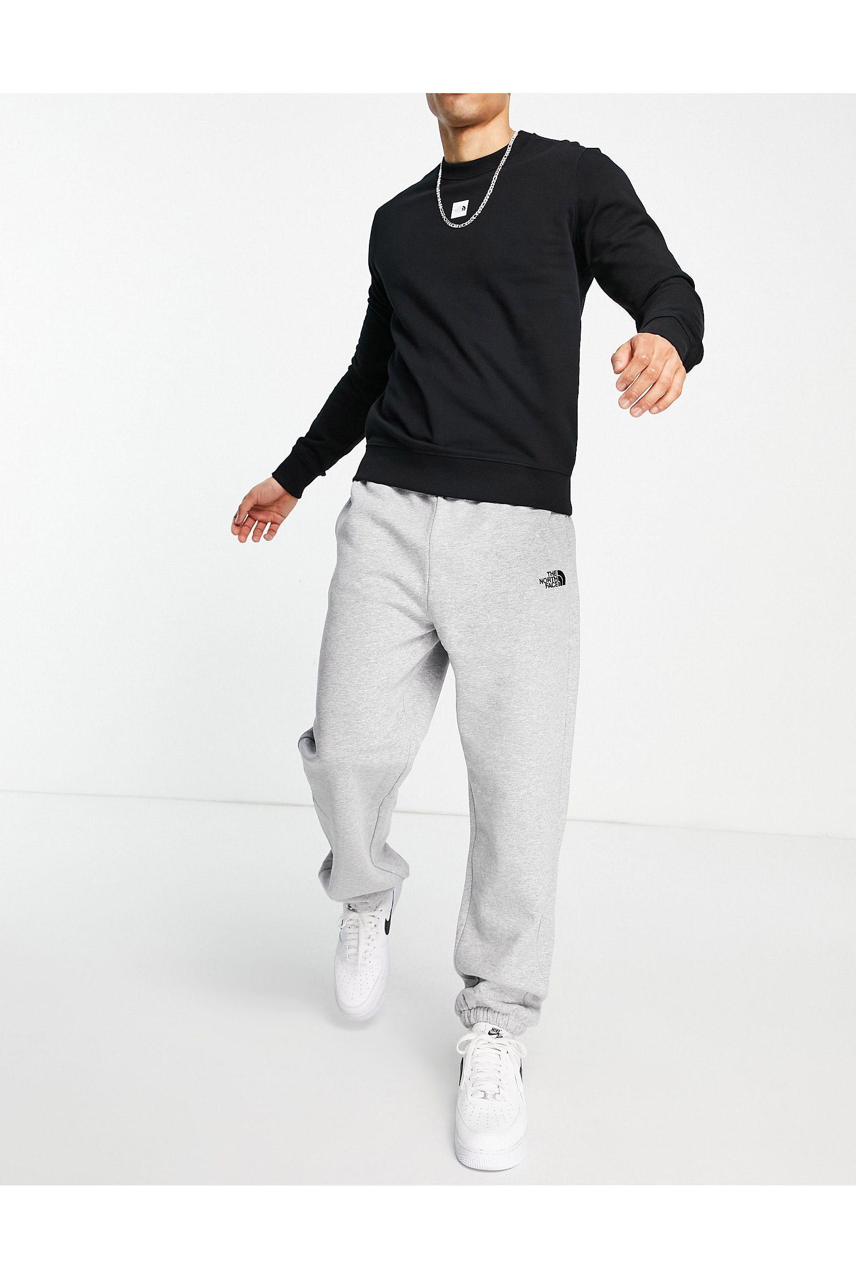 Essential - joggers oversize grigi da Uomo di The North Face in Grigio |  Lyst