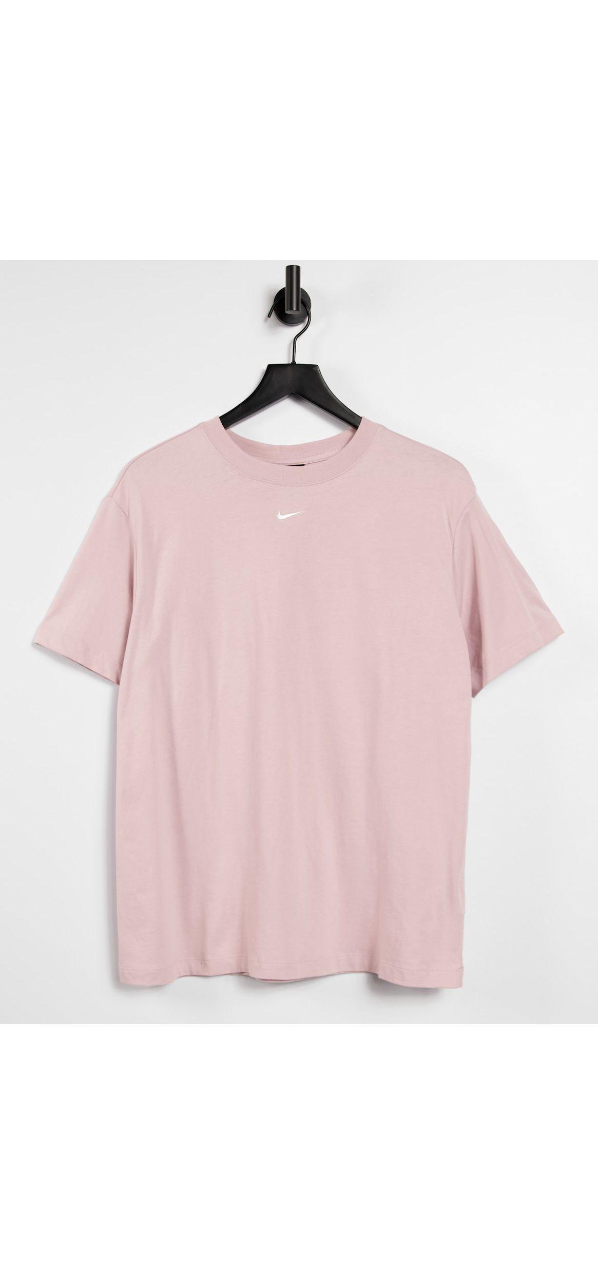 Camiseta boyfriend rosa claro básica Move To Zero Nike de color Rosa | Lyst