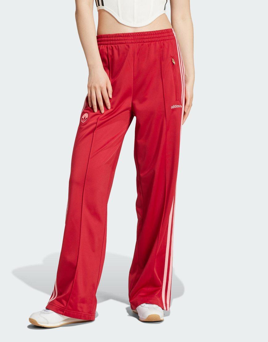 Pantalon Chandal Adidas Rojo Track Pants Pantalon Chandal Mujer