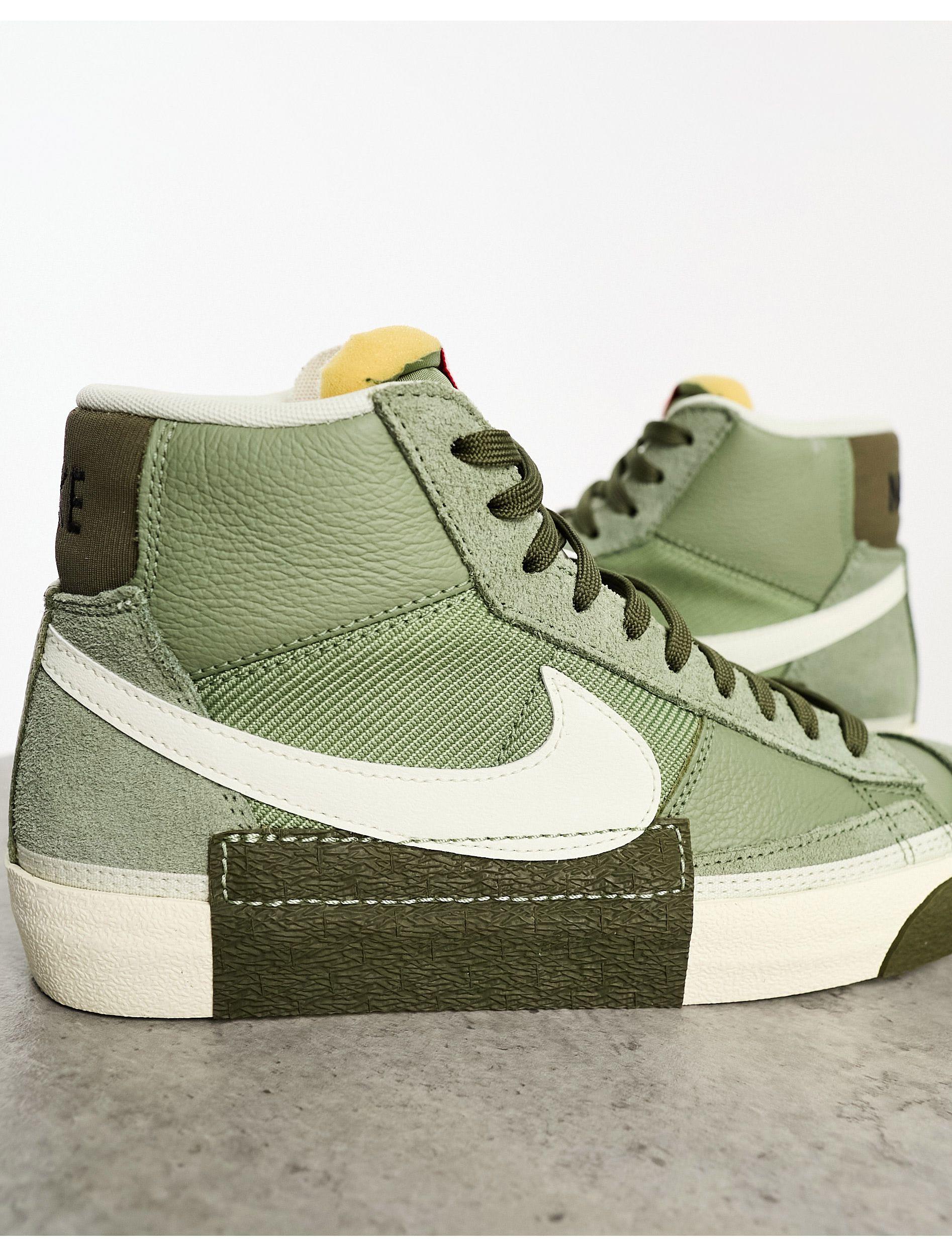 Nike blazer mid kaki hot sale