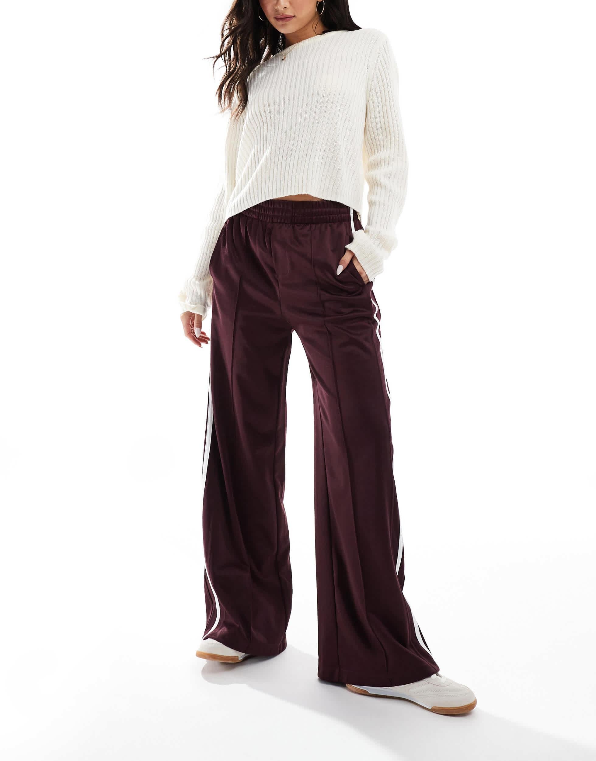 Bershka wide leg pants sales