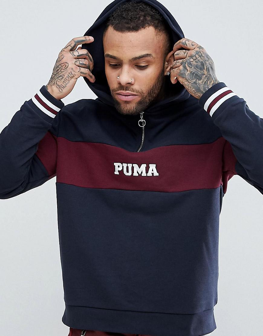 puma half zip pullover