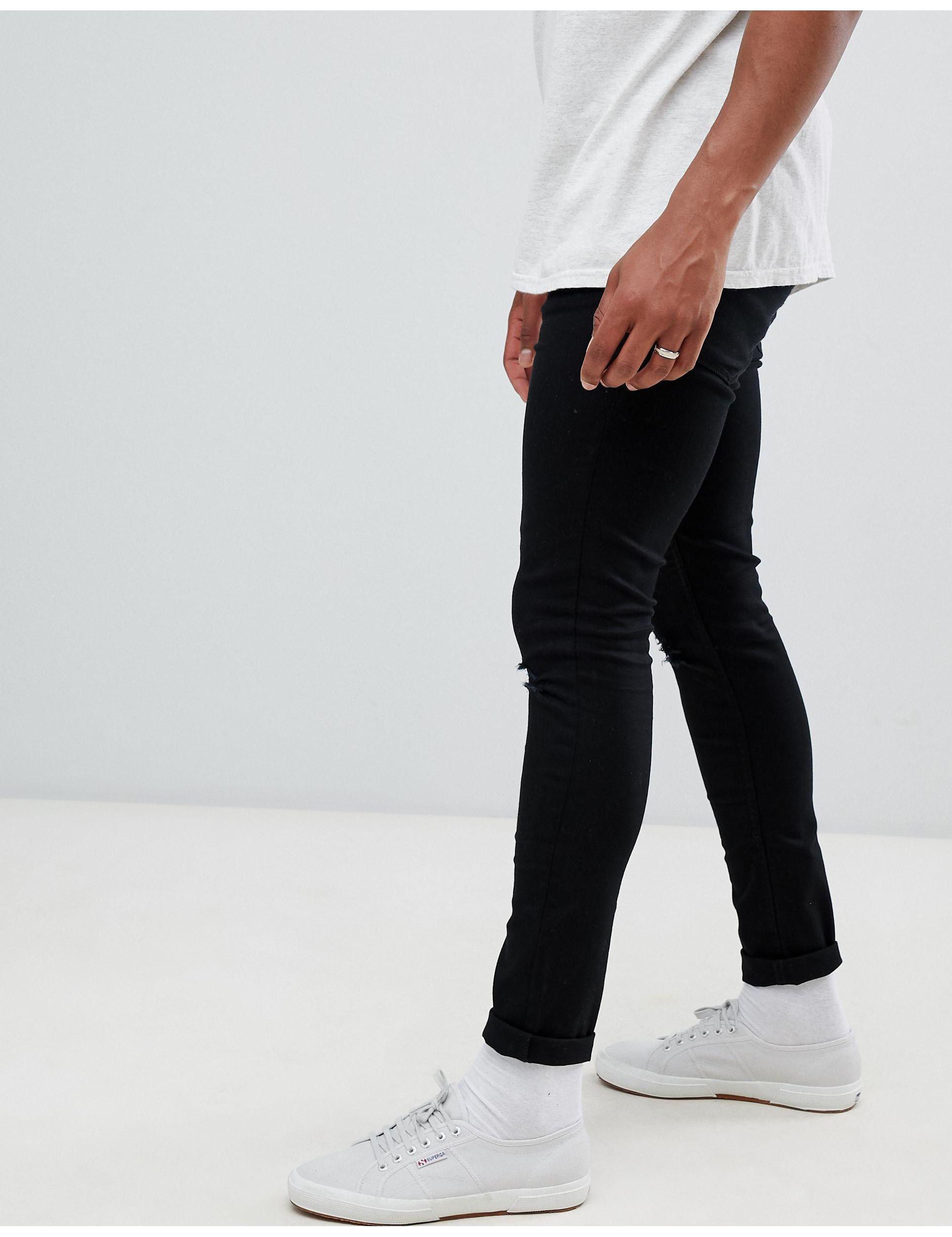 new look black skinny jeans