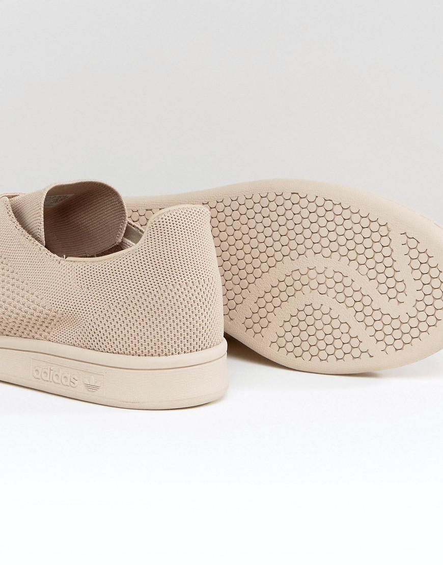 adidas stan smith primeknit brown