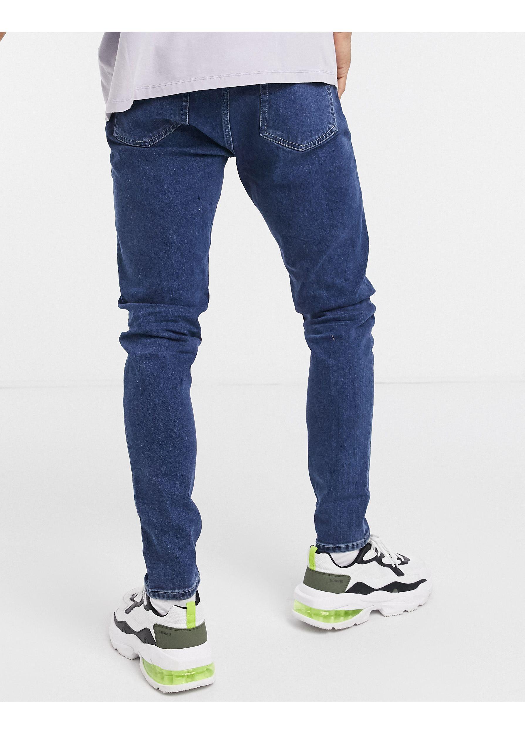 Weekday Tapered Jeans in Blue for Men | Lyst
