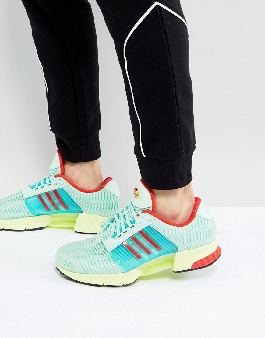 adidas climacool frozen green