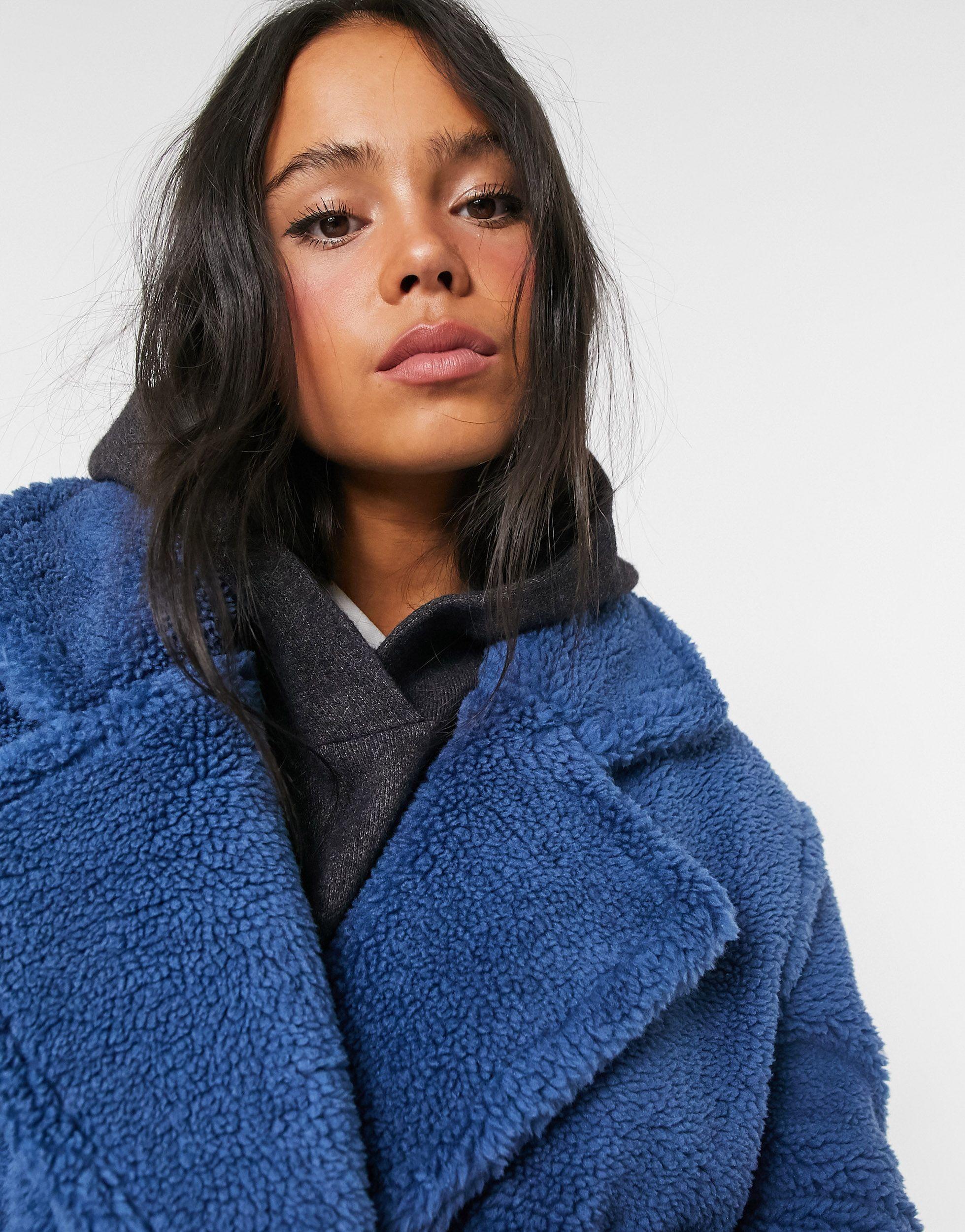 only teddy oversized coat