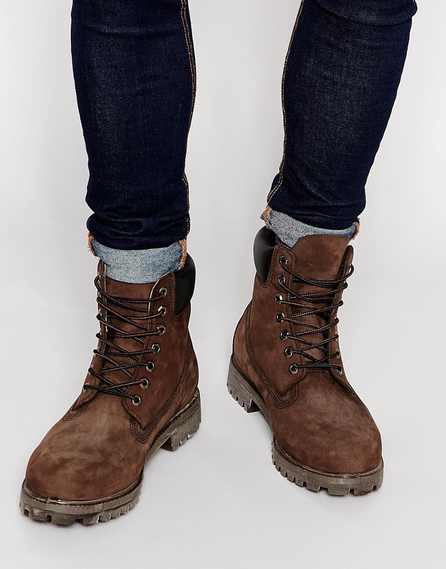 timberland brown suede boots