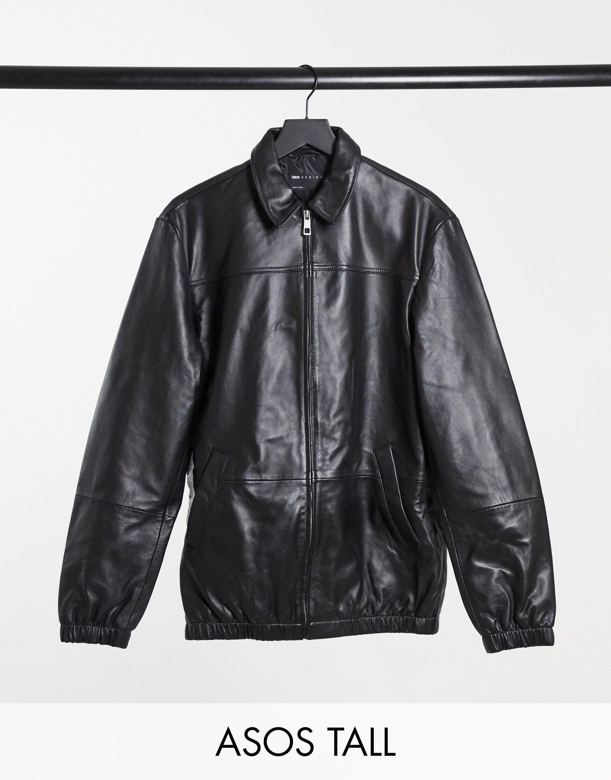 tall harrington jacket