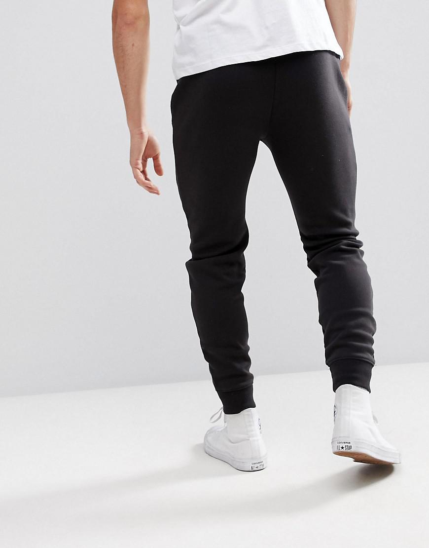 Hollister Tapered Athleisure Slim Fit Joggers In Black for Men - Lyst