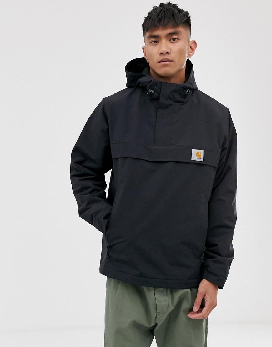 Carhartt WIP Fleece Winter Nimbus Schwarze Pulloverjacke Carhartt WIP Nimbus Winter Damen orange