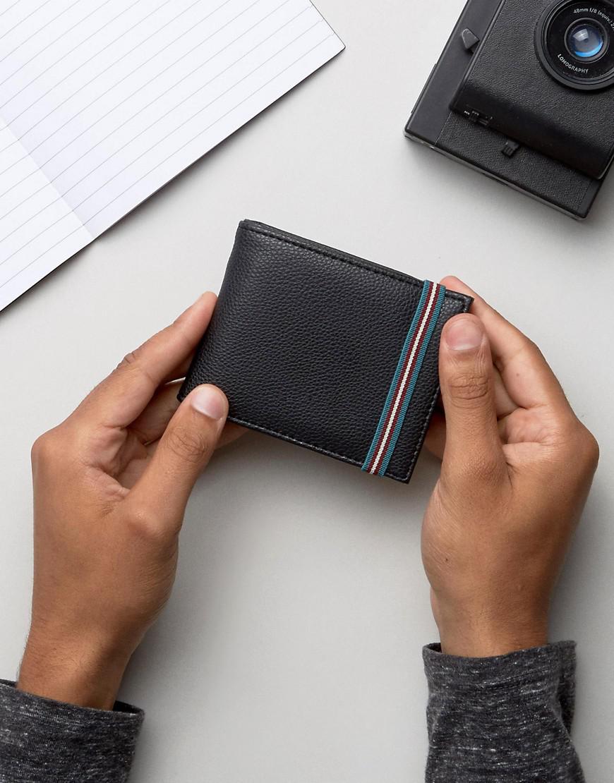 New Look Wallet With Elastic Strap In Black for Men | Lyst