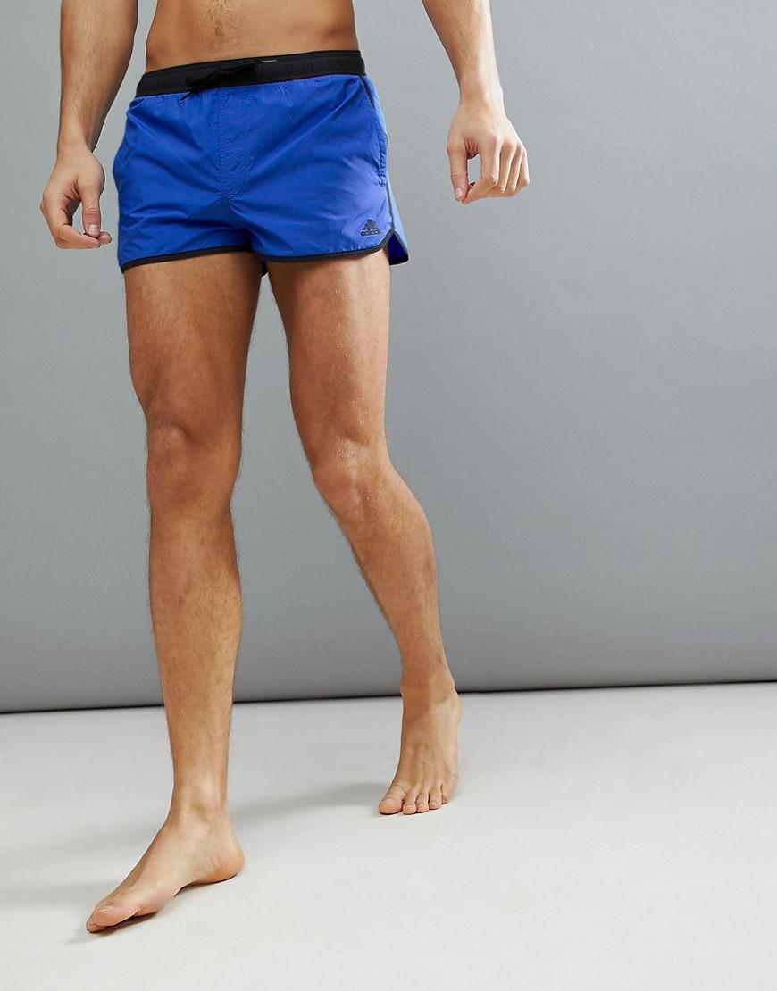 adidas split swim shorts