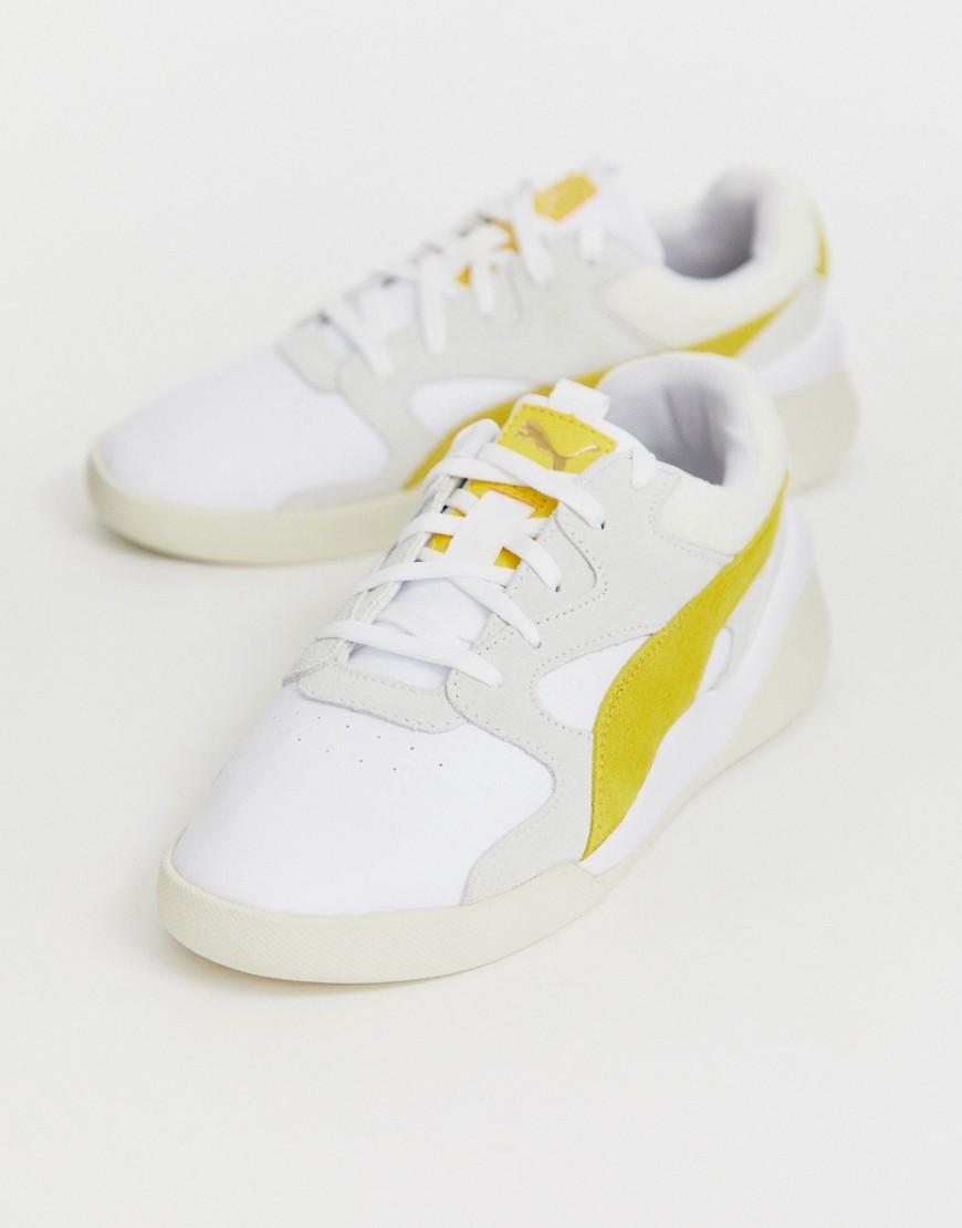 puma cord jogger in mustard