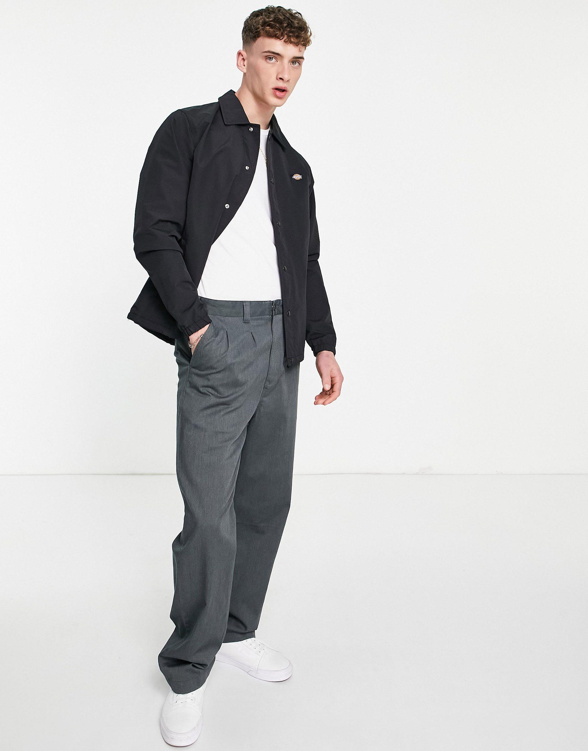 Dickies Oakport Coach Jacket in Black 