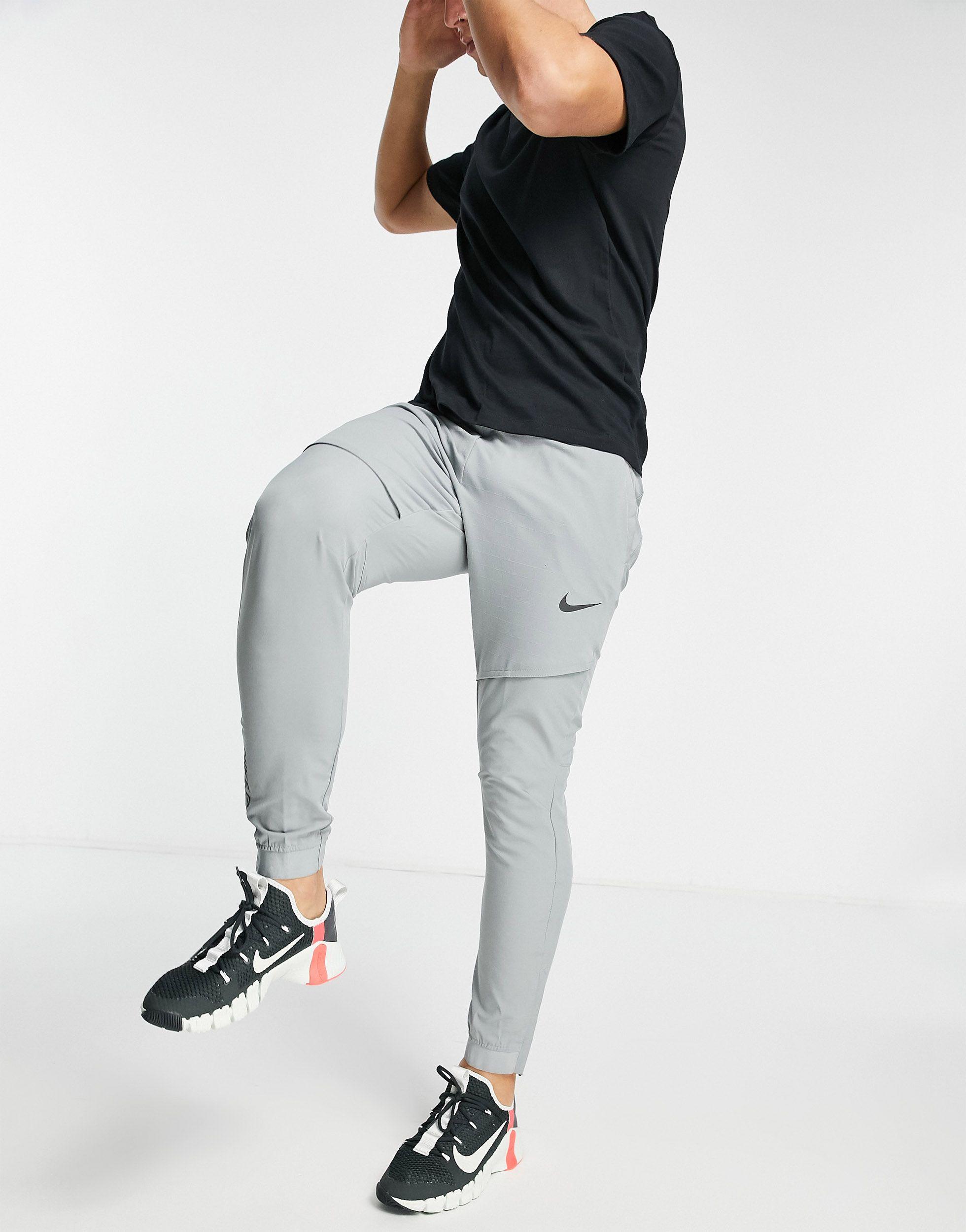 Nike Flex Pro Track Pants in Grey for Men | Lyst UK