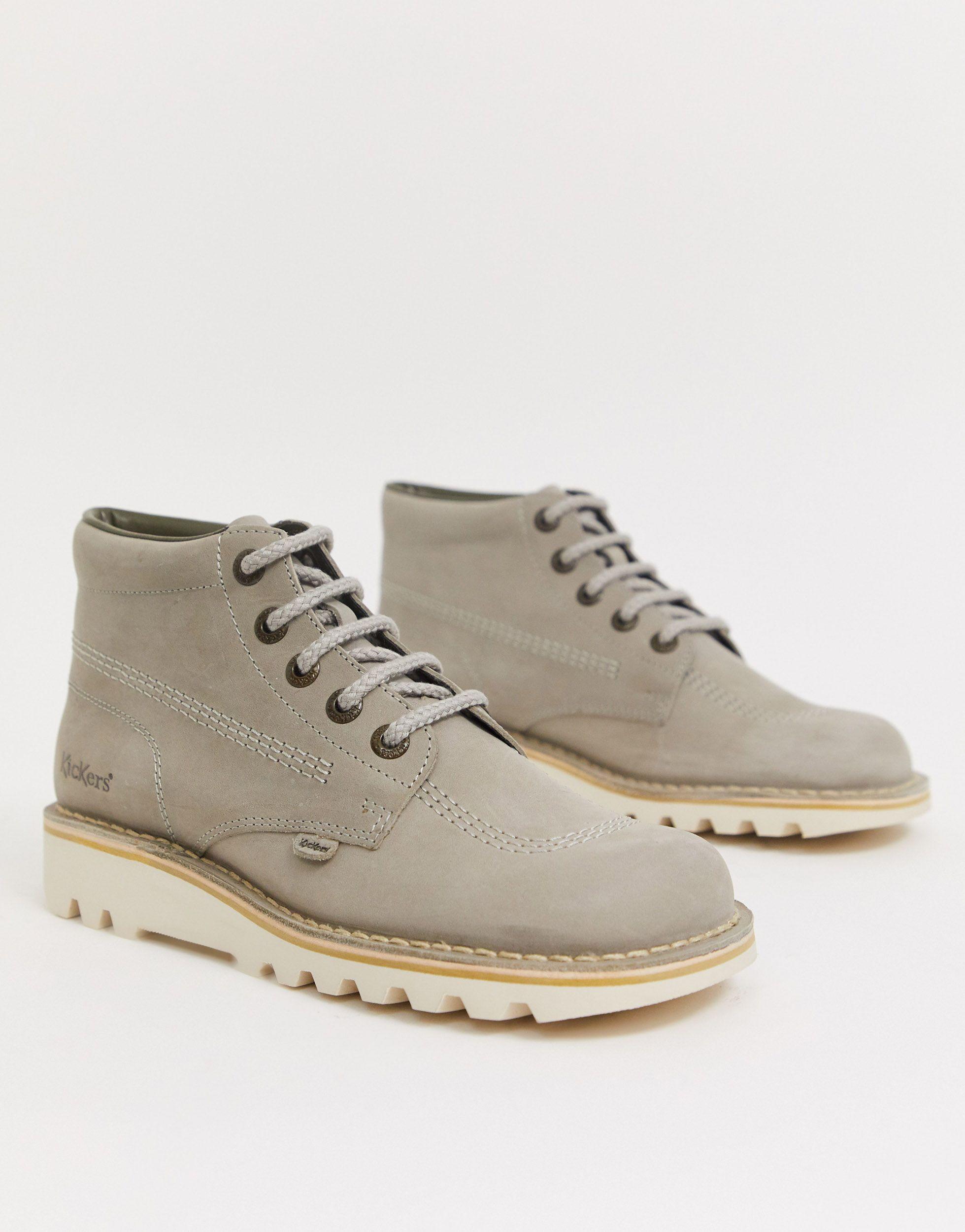 Kickers Hi Leather Boot in for Men | Lyst